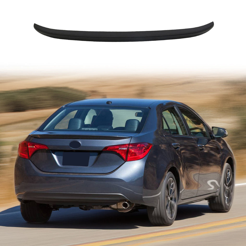 2014-2019 Toyota Corolla OE Style Rear Trunk Spoiler Wing Lip ABS