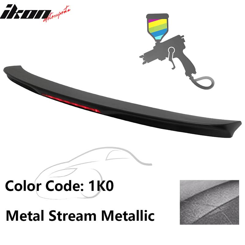 2014-2019 Toyota Corolla OEM Style Trunk Spoiler ABS Painted