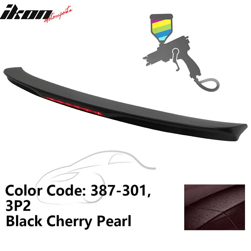 2014-2019 Toyota Corolla OEM Style Trunk Spoiler ABS Painted