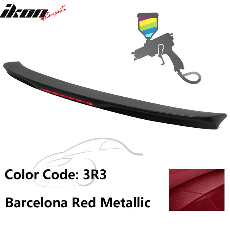 2014-2019 Toyota Corolla OEM Style Trunk Spoiler ABS Painted