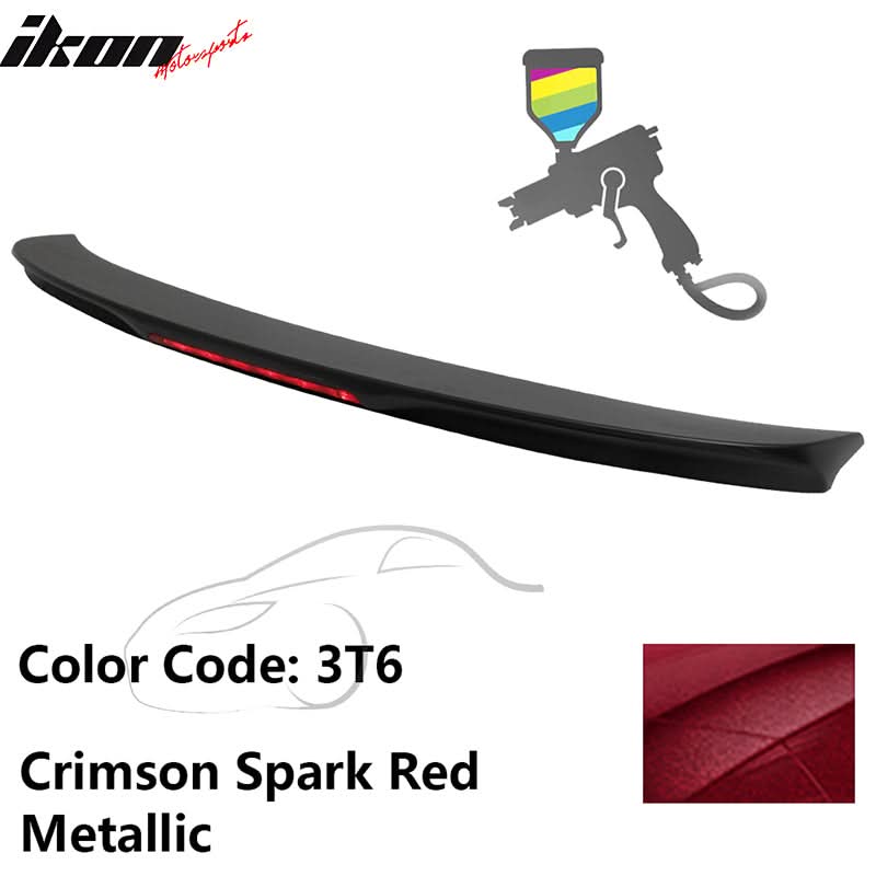 2014-2019 Toyota Corolla OEM Style Trunk Spoiler ABS Painted