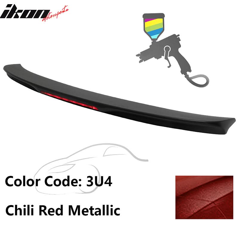 2014-2019 Toyota Corolla OEM Style Trunk Spoiler ABS Painted