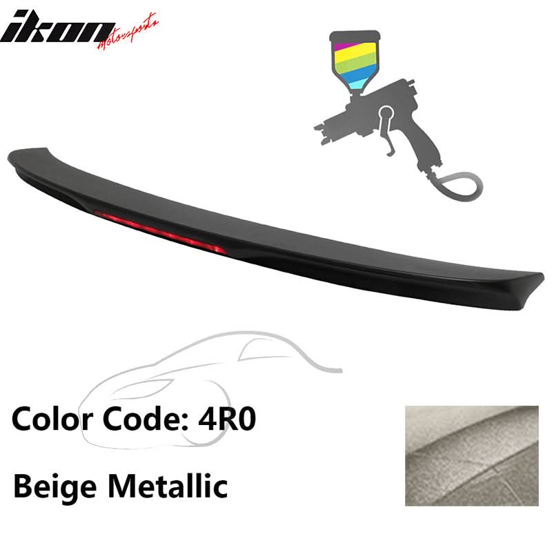 2014-2019 Toyota Corolla OEM Style Trunk Spoiler ABS Painted