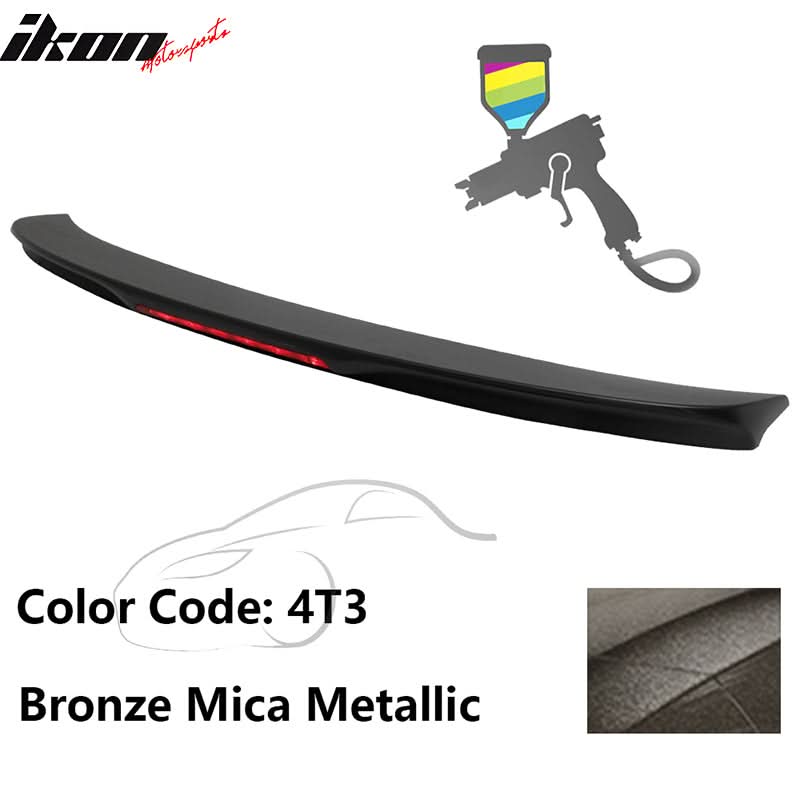 2014-2019 Toyota Corolla OEM Style Trunk Spoiler ABS Painted
