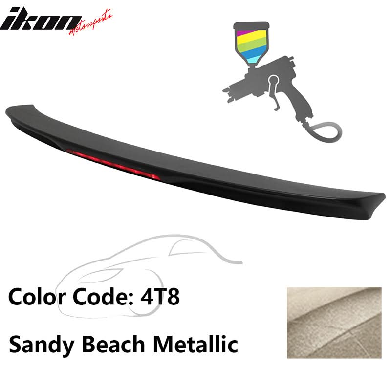2014-2019 Toyota Corolla OEM Style Trunk Spoiler ABS Painted