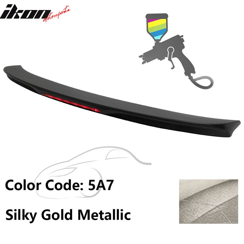 2014-2019 Toyota Corolla OEM Style Trunk Spoiler ABS Painted