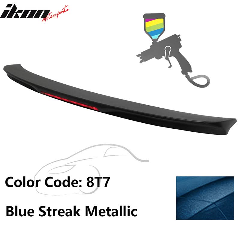 2014-2019 Toyota Corolla OEM Style Trunk Spoiler ABS Painted