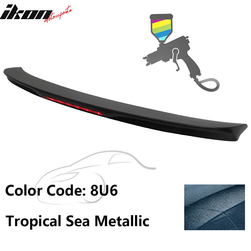 2014-2019 Toyota Corolla OEM Style Trunk Spoiler ABS Painted