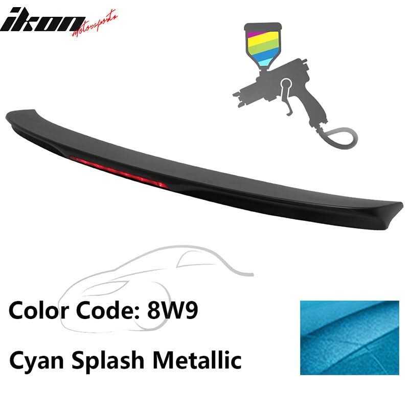 2014-2019 Toyota Corolla OEM Style Trunk Spoiler ABS Painted