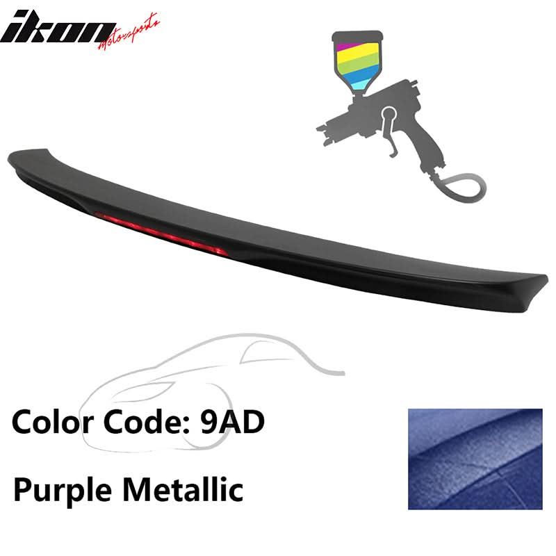 2014-2019 Toyota Corolla OEM Style Trunk Spoiler ABS Painted