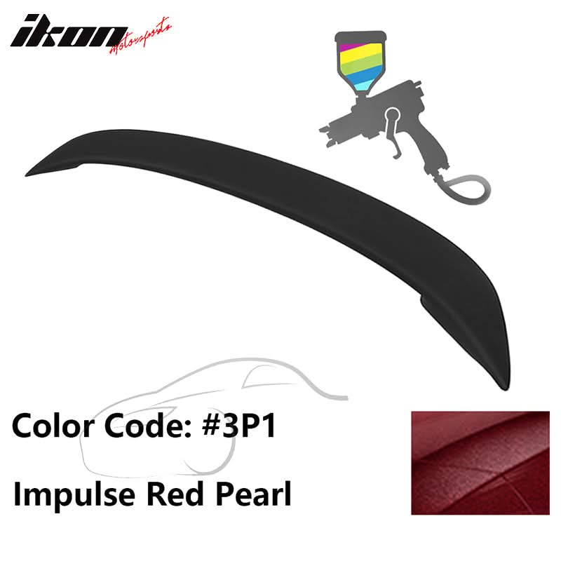1998-2002 Toyota Corolla Rear Trunk Spoiler W/LED ABS
