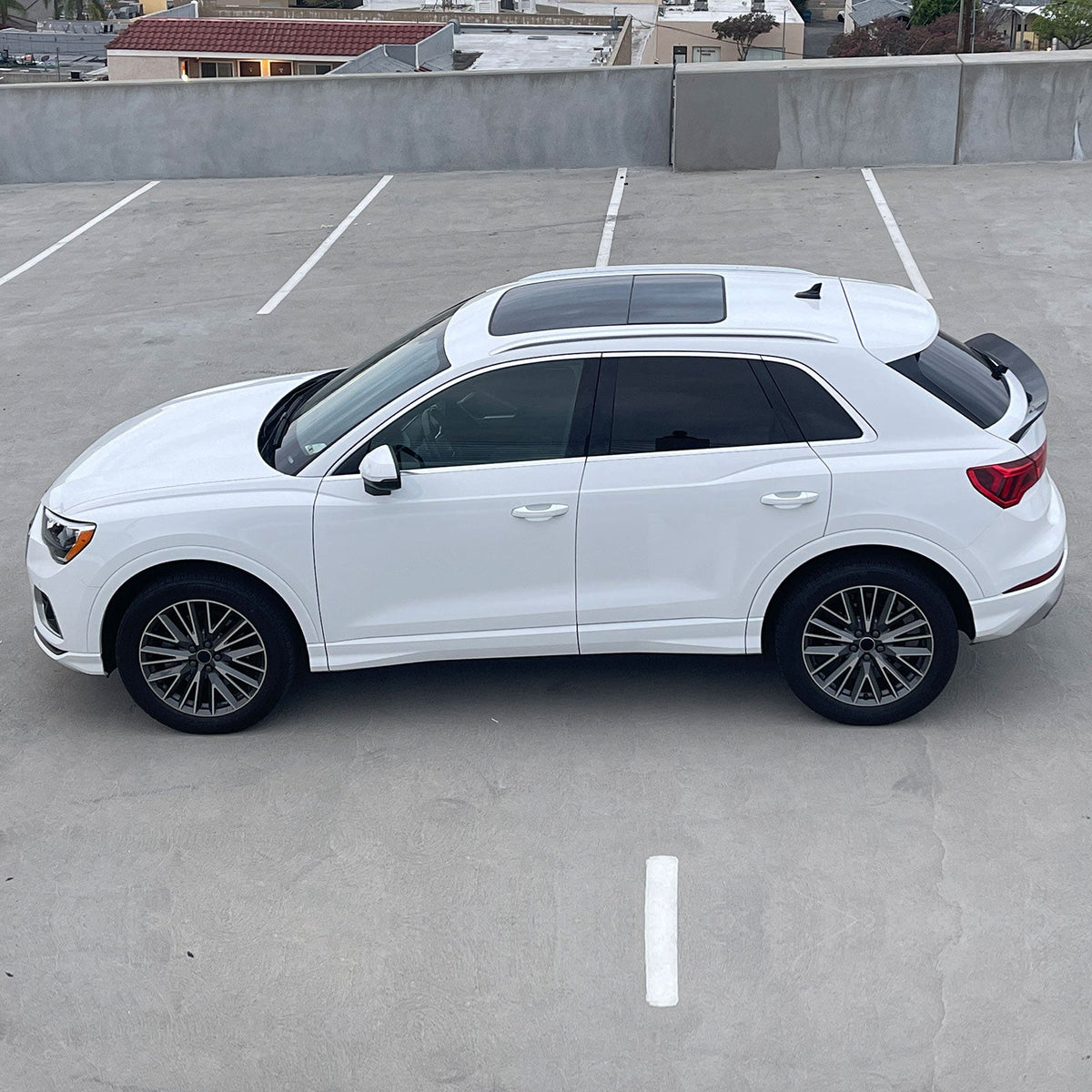 2019-2024 Audi Q3 IKON Style Car Rear Wing Spoiler ABS