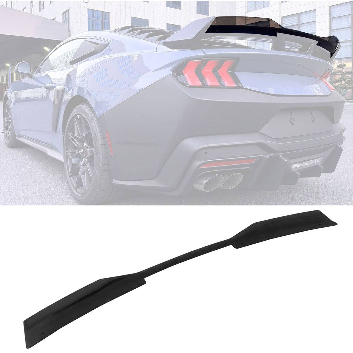 2024-2025 Ford Mustang 2DR Dark Horse Smoke Gurney Flap Wicker Bill PC