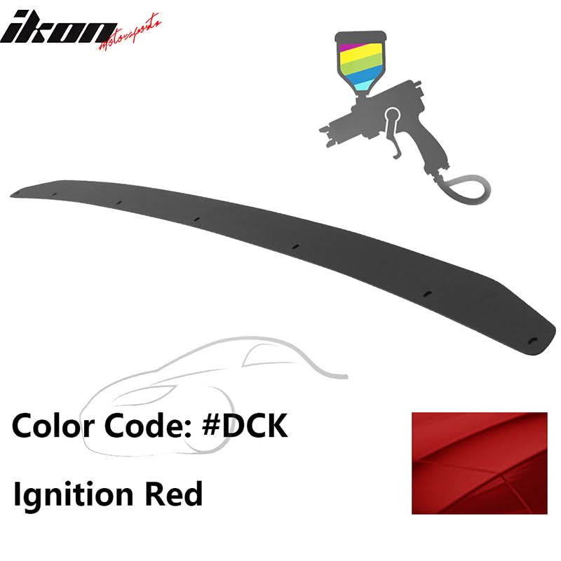 2015-2021 Subaru WRX Trunk Rear Spoiler Gurney Flap Aluminum