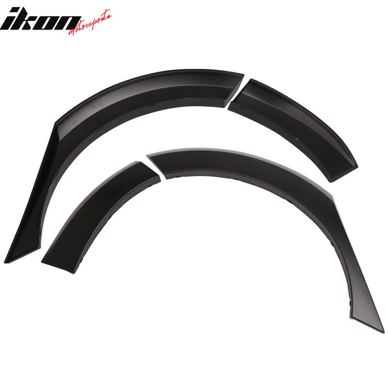 2016-2021 Honda Civic Unpainted Rear Fender Flares Wheel Cover ABS