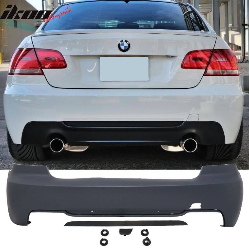 Fits 07-13 E92 Coupe 335 335i MT Msport Rear Bumper&Diffuser