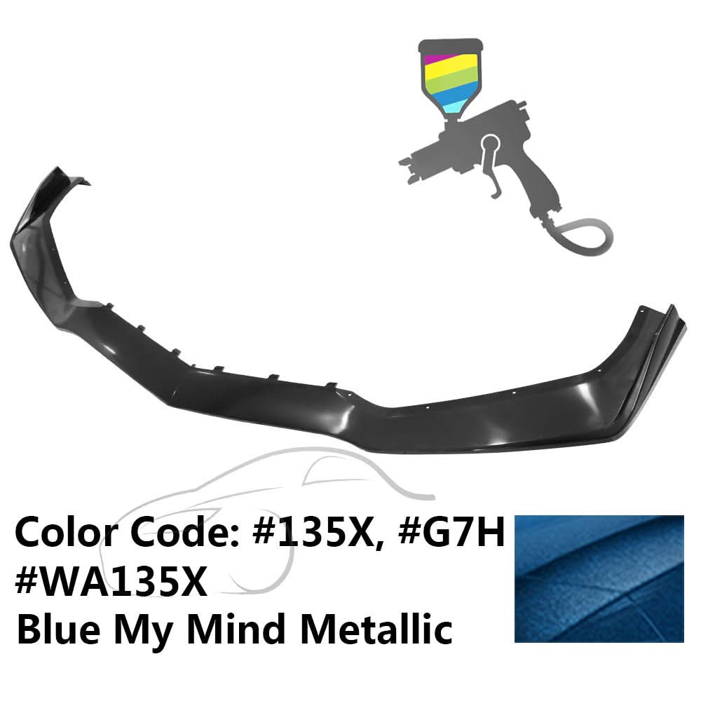 2014-2019 Chevy Corvette C7 ZR1 Style Painted Front Bumper Lip PP