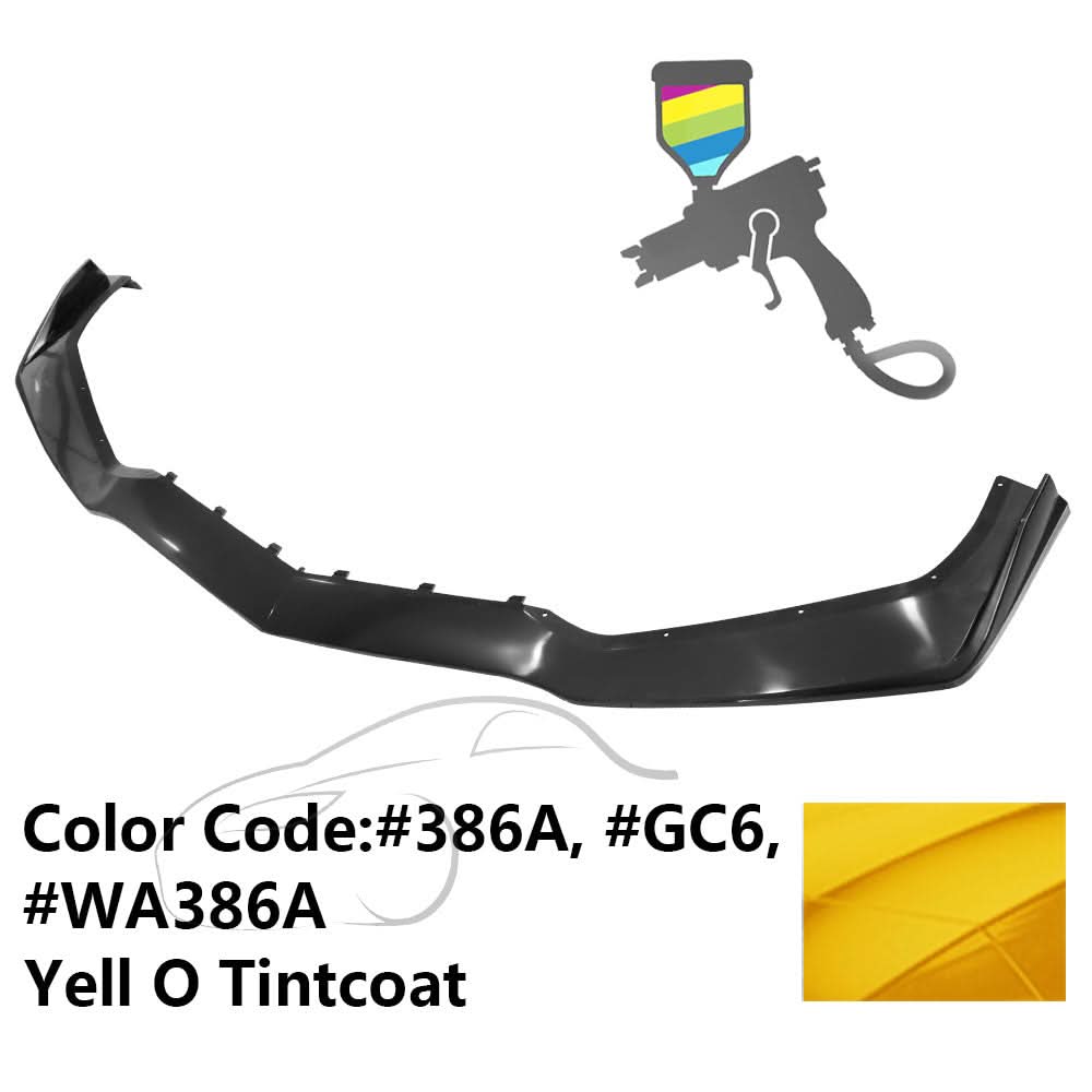 2014-2019 Chevy Corvette C7 ZR1 Style Painted Front Bumper Lip PP