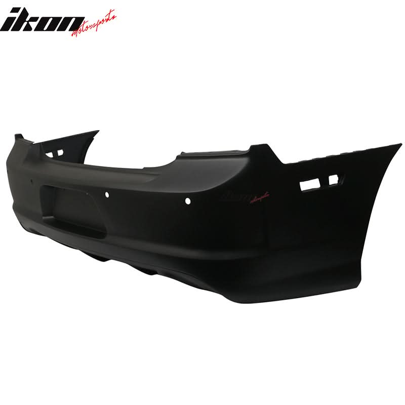 2011-2014 Dodge Charger Unpainted Black Rear Bumper Conversion PP