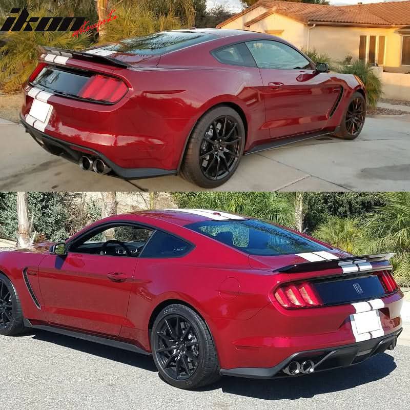 2015-2017 Ford Mustang Thunderbird Rear Diffuser Catback Exhaust Tips