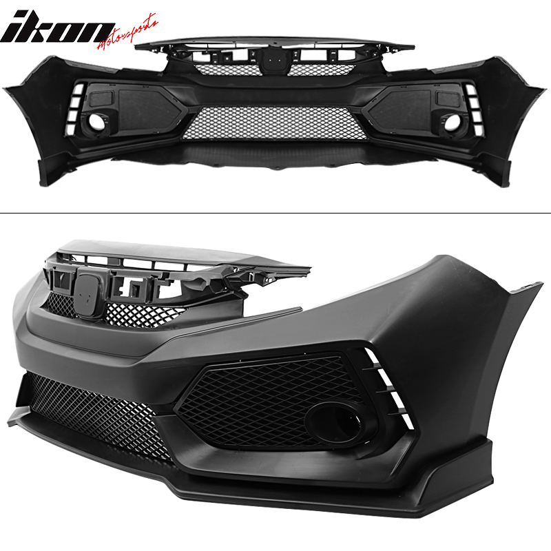 2016-2021 Honda Civic Sedan Coupe CTR Front Bumper Conversion PP