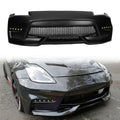 2003-2008 Nissan 350z to 370z Front Bumper Conversion NIS Style Black