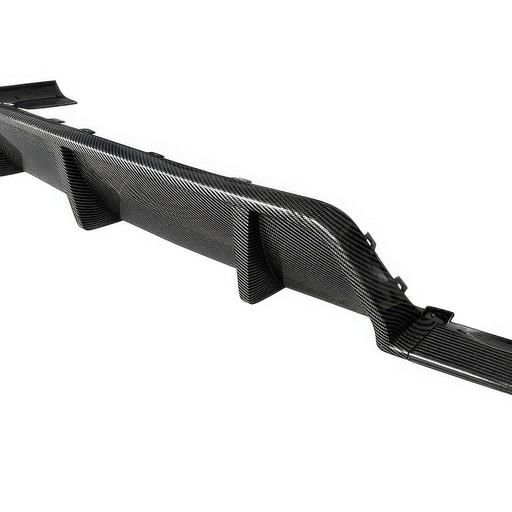 2020-2023 Bmw G06 X6 Ikon Style Gloss Black Rear Bumper Diffuser-pp