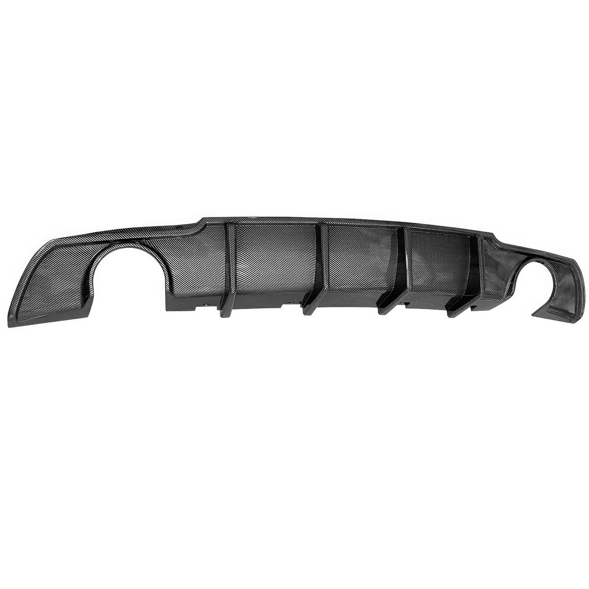 2015-2024 Chrysler 300 4 Shark Fin Style Rear Diffuser Lip PP