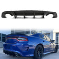 2015-2023 Dodge Charger SRT Rear Diffuser OEM Style Matte Black PP