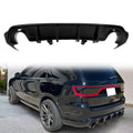 2011-2024 Dodge Durango Rear Bumper Lip Diffuser V1 Gloss Black Apron