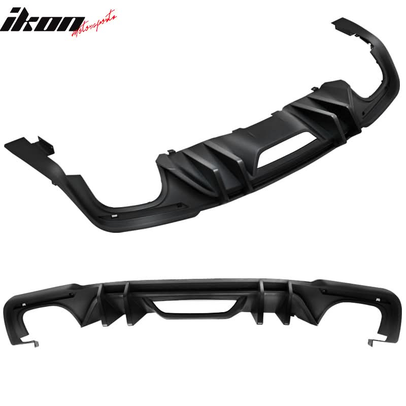2018-2023 Ford Mustang EcoBoost Rear Diffuser & Muffler Tip