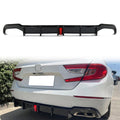2018-2022 Honda Accord Sport LED Rear Lip Diffuser Gloss Black