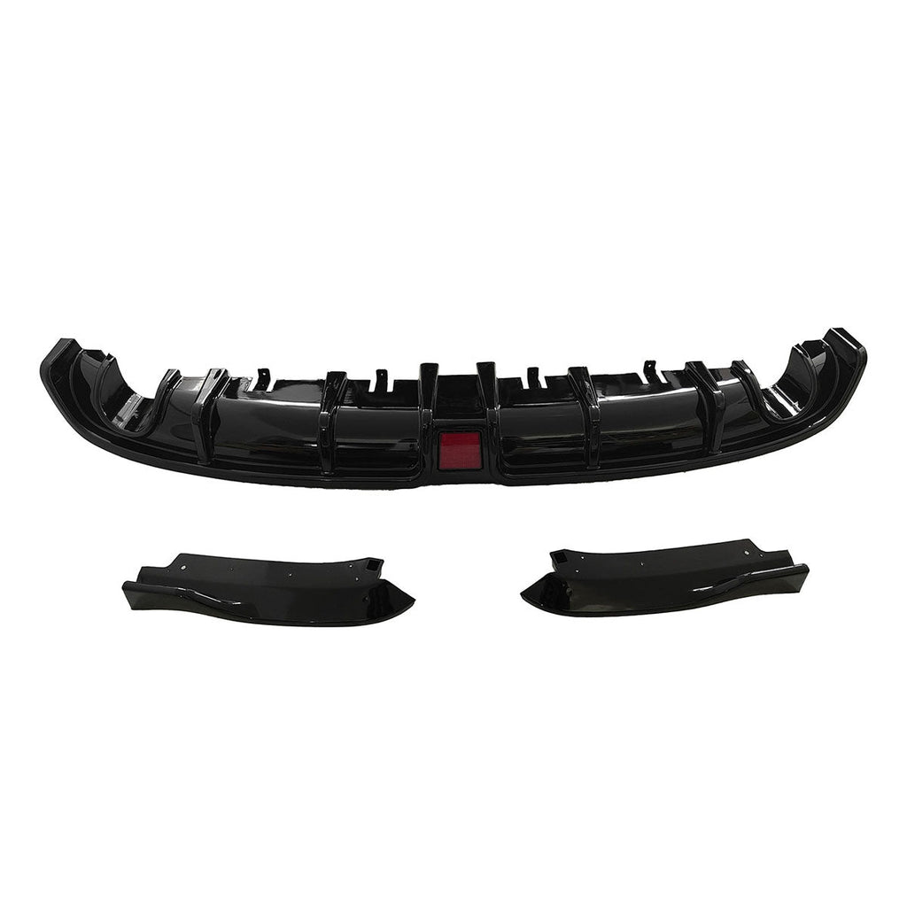 2022-2024 Civic EX/Touring/Si Sedan Gloss Rear Diffuser W/LED+Dual Tip