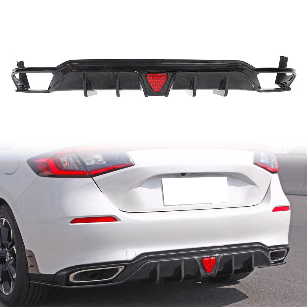 2022-2024 Honda Civic Rear Diffuser Lip Aprons PP