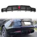 2017-2024 Tesla Model 3 IKON Style Rear Diffuser W/ LED PP