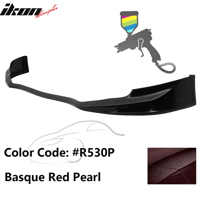 2011-2014 Acura TSX Painted Front Bumper Lip Spoiler PU