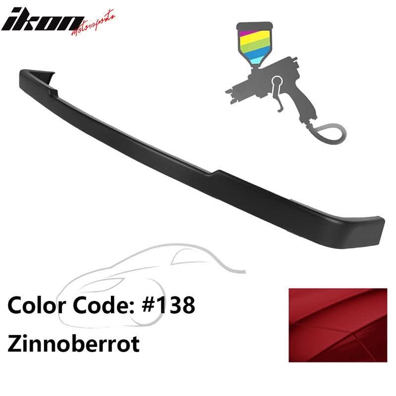 1988-1992 BMW E30 Front Lip M-Tech Style Bumper Lip Spoiler PP