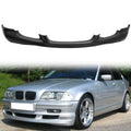 1999-2001 BMW E46 Euro Style Black Front Lip SplitterChin Spoiler PU