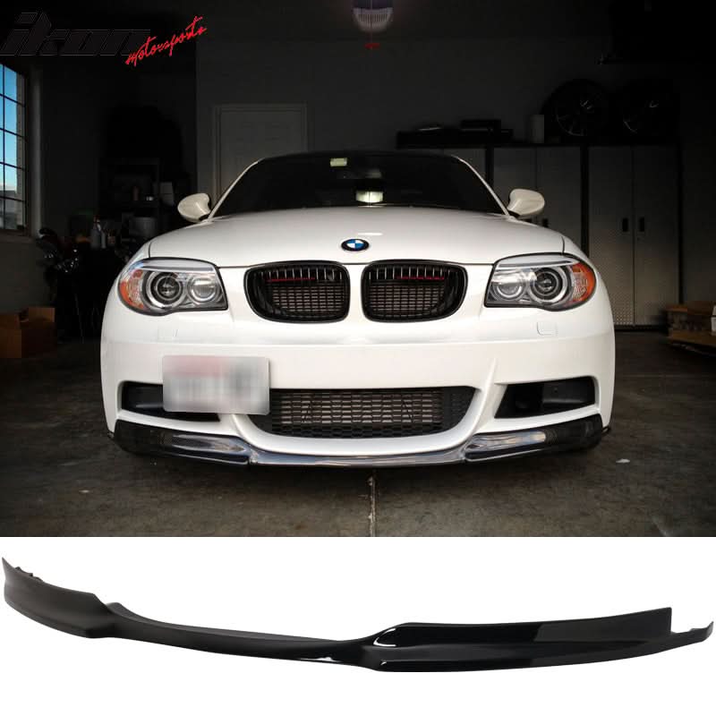 2007-2013 BMW 1 Series E82 MSport MT Front Bumper Lip Spoiler PU