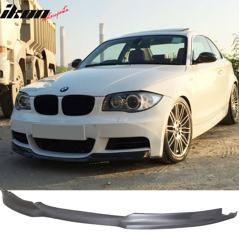 2007-2013 BMW 1 Series E82 MSport MT Front Bumper Lip Spoiler PU