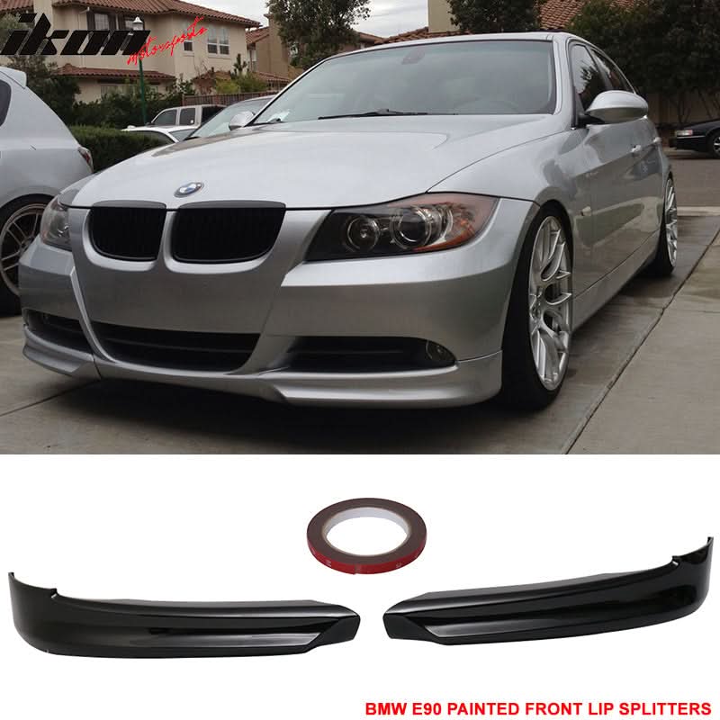 2006-2008 BMW E90 OE Style Front Bumper Splitter Lip Spoiler  PP