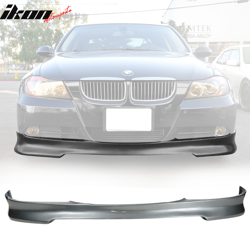 2005-2008 BMW E90 3-Series 4Dr C Style Front Bumper Lip Spoiler Sedan