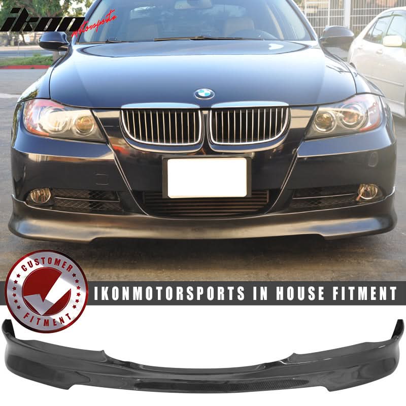 2005-2008 BMW E90 3-Series 4Dr C Style Front Bumper Lip Spoiler Sedan