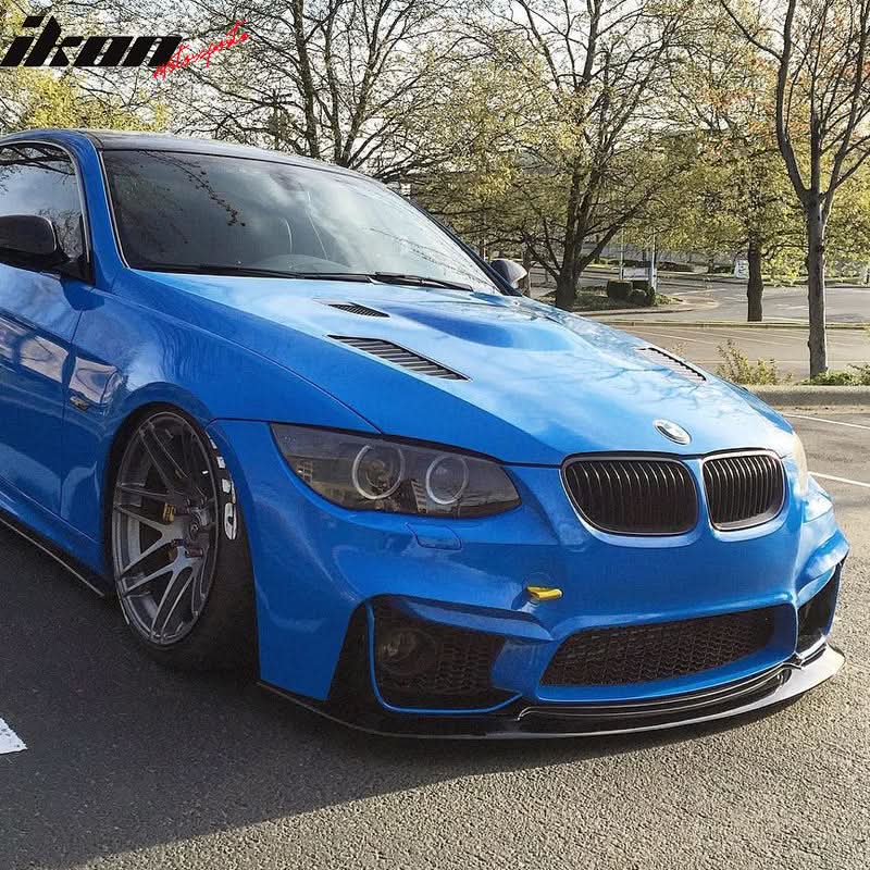 2011-2013 BMW E92 LCI Models V1 Style PU Front Bumper Lip Spoiler