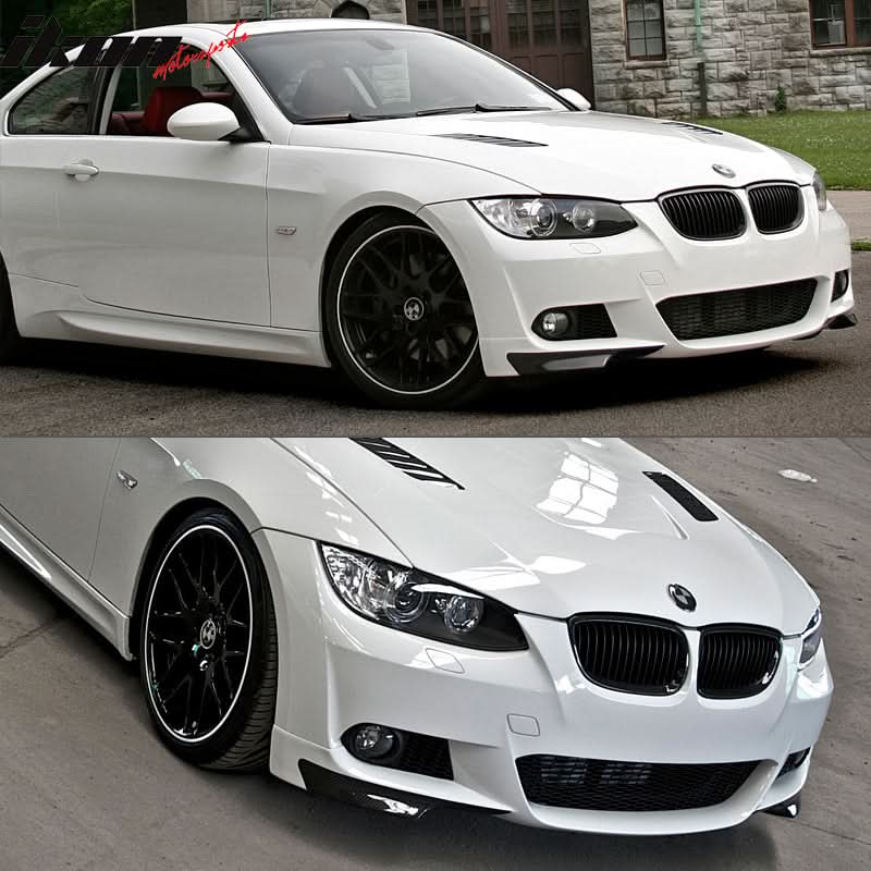 2007-2010 BMW E92 E93 3 Series MT M-Sport PU Front Lip Splitter