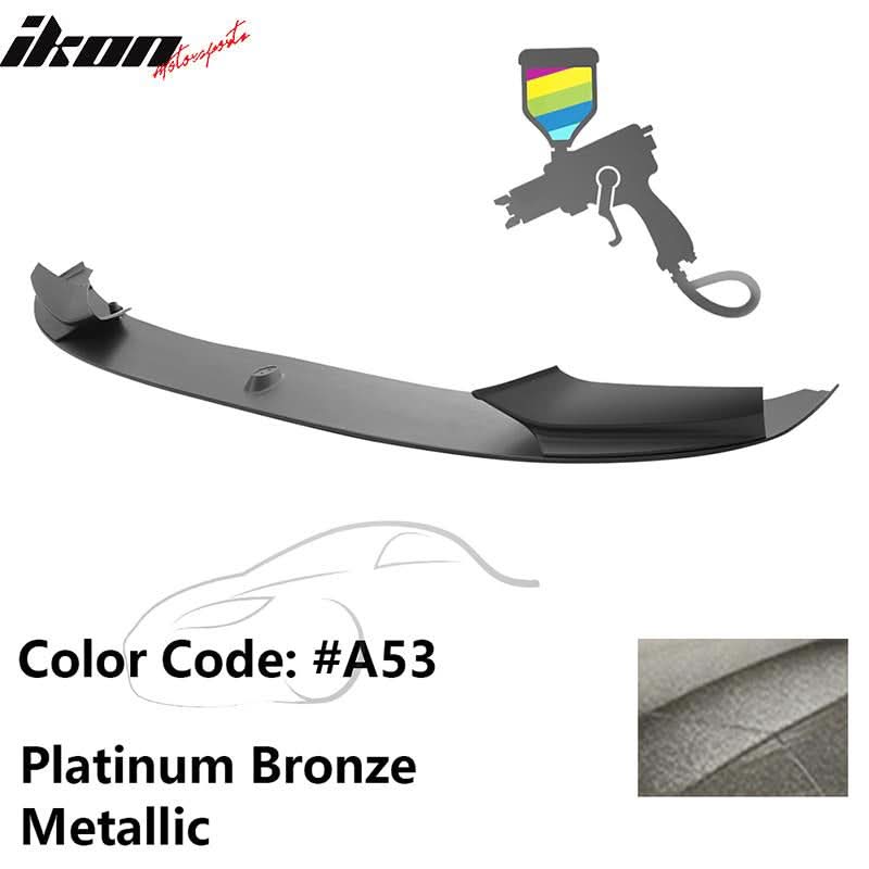 2011-2016 BMW F10 Performance Style Front Bumper Lip Spoiler PP