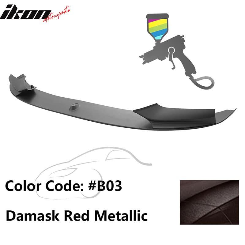 2011-2016 BMW F10 Performance Style Front Bumper Lip Spoiler PP