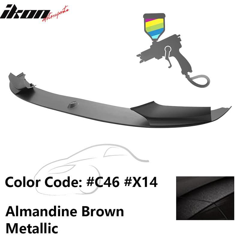 2011-2016 BMW F10 Performance Style Front Bumper Lip Spoiler PP