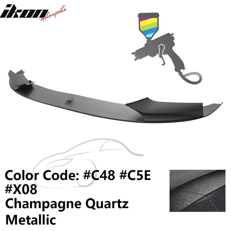 2011-2016 BMW F10 Performance Style Front Bumper Lip Spoiler PP