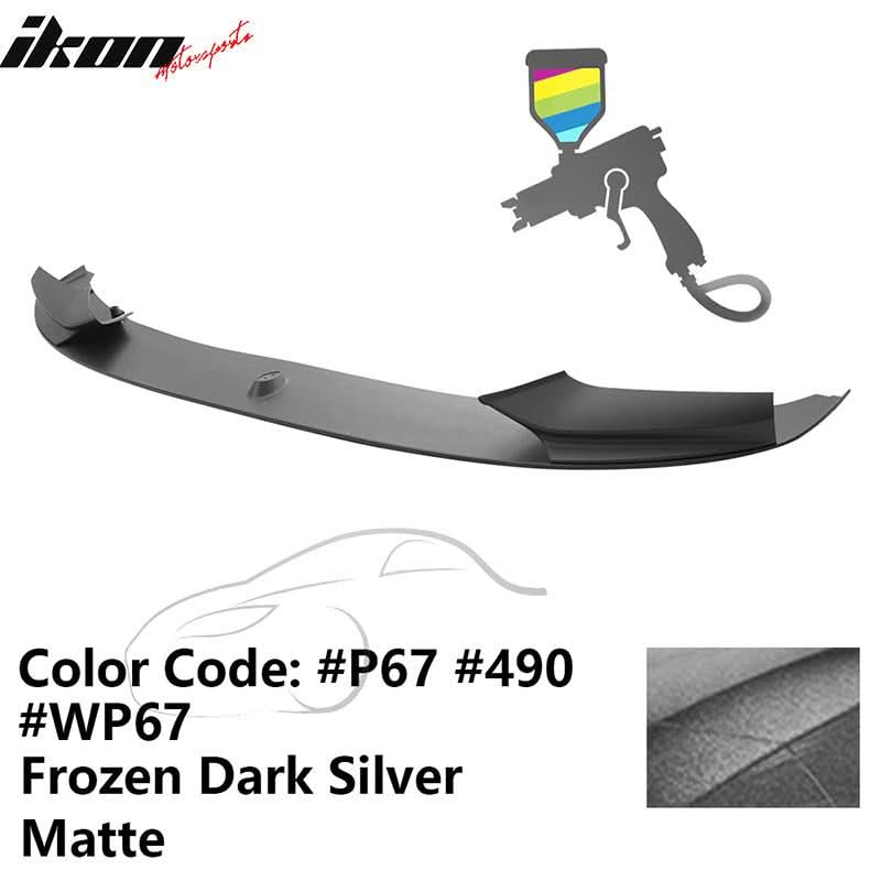 2011-2016 BMW F10 Performance Style Front Bumper Lip Spoiler PP